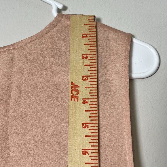 Nwt Tommy Hilfiger Small Dress Ruffle Sleeveless Top Boho Beach Sand Lightweight - Picture 5 of 8